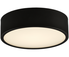 10W LED lubinis šviestuvas DINS, matinės juodos sp., 2700/3000/4000K, dimeriuojamas, IP44, P0395072NLDP