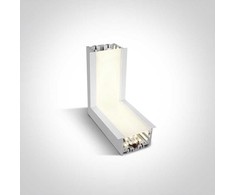 10W LED lubų - sienos kampinė jungtis, balta, 4000K, 38152RL/W/C
