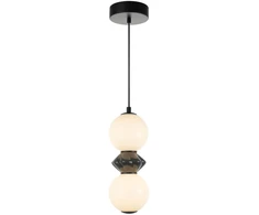 10W LED pakabinamas šviestuvas BALOS, juodos/baltos sp., 3000K