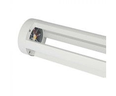 V-tac 10W LED pastatomas lauko šviestuvas, baltas, 3000K, IP65
