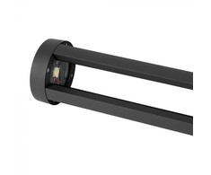 V-tac 10W LED pastatomas lauko šviestuvas, juodas, 6400K, IP65