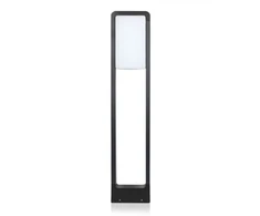 Samsung 10W LED pastatomas šviestuvas, juodas, 4000K, IP65, aukštis 80cm
