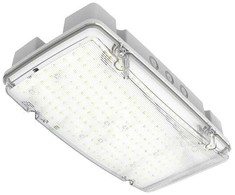 Ledvance 10W LED paviršinis avarinis šviestuvas EM BULKHEAD, baltas, su 3h avariniu moduliu