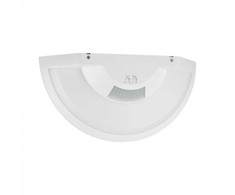 V-tac 10W LED paviršinis sieninis šviestuvas, baltas, 4000K, su judesio davikliu, IP54