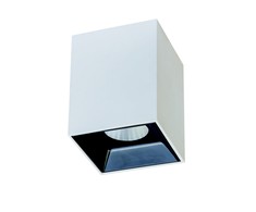 Lubinis šviestuvas 10W LED paviršinis šviestuvas, baltos/juodos sp., 3000K, S068