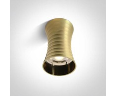 Lubinis šviestuvas 10W LED paviršinis šviestuvas, šlifuoto žalvario sp., GU10, 12105L/BBS