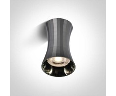 Lubinis šviestuvas 10W LED paviršinis šviestuvas, tamsaus chromo sp., GU10, 12105K/DC