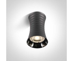 Lubinis šviestuvas 10W LED paviršinis šviestuvas, tamsaus chromo sp., GU10, 12105L/DC