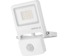 10W LED prožektorius ENDURA, baltas, 3000K, su judesio davikliu, IP44