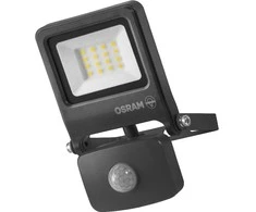 Osram 10W LED prožektorius ENDURA, tamsiai pilkas, 4000K, su judesio davikliu, IP44