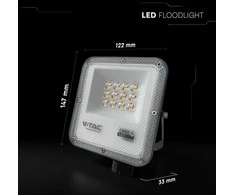 10W LED prožektorius, juodas, 3000/4000/6500K, CREE LED chip