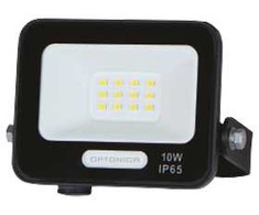 10W LED prožektorius, juodas, 6000K