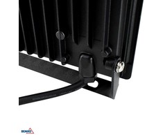 Kafler 10W LED prožektorius KASTEL, juodas, 6500K, IP65