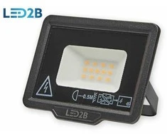 Bikuva.lt 10W LED prožektorius MH, juodas, 4000K