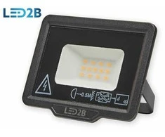 Bikuva.lt 10W LED prožektorius MH, juodas, 4000K