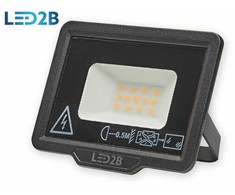 10W LED prožektorius MH, juodas, 6500K