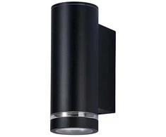 Fondo sieninis fasado šviestuvas 10W LED, 3K, Juodas