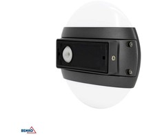 Sieninis šviestuvas Bemko 10W LED sieninis fasado šviestuvas VALANT, grafito sp., 4000K, IP65