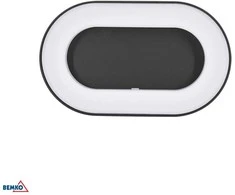 Sieninis šviestuvas Bemko 10W LED sieninis fasado šviestuvas VALIT, grafito sp., 4000K, IP65, 120°