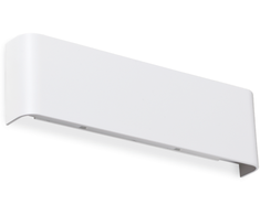 10W LED sieninis šviestuvas DELTA, baltas, 3000K, šviečia į viršų ir į apačią, 345154