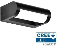 10W LED sieninis šviestuvas, juodas, 3000K, IP65, CREE LED chip