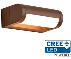 10W LED sieninis šviestuvas, rūdžių sp., 3000K, IP65, CREE LED chip