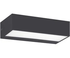 Bikuva.lt 10W LED sieninis šviestuvas SIFNOS, tamsiai pilkas, 3000K, šviečia į viršų ir į apačią, 4282900