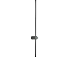 Italux 10W LED sieninis šviestuvas VINTO, juodas, 4000K
