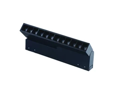 10W LED šviestuvas, montuojamas į DAVINCI sistemą, juodas, 3000K