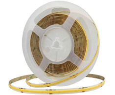 10W/m LED COB juosta, 24V, 6000K, 5m ritė