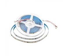 V-tac 10W/m LED juosta, 120LED/m, 24V, 4000K, 10m ritė, su "bėgančios" šviesos efektu