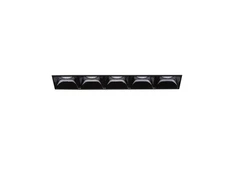 Ideal Lux 10W recessed lamp 5 lights LIKA, 3000K, chrome