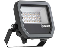 Ledvance 11/16W LED prožektorius FL AREA V, juodas, 4000K, IP66, 48°x85°