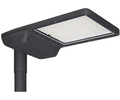 115W LED gatvės šviestuvas FLEX LARGE 1DIM, tamsiai pilkas, 4000K, IP66, 165x55°