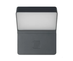 11,5W LED sieninis šviestuvas ENDURA STYLE WALL WIDE, su judesio davikliu, tamsiai pilkas, 3000K