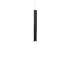 Pakabinamas šviestuvas Ideal Lux 11,5W suspended lamp with 1 light ULTRATHIN, 3000K, antracite