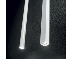 Pakabinamas šviestuvas Ideal Lux 11,5W suspended lamp with 1 light ULTRATHIN, 3000K, aliuminio