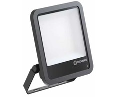 Ledvance 117-133W LED prožektorius FL 200 PCELL GEN4, juodas, 4000K, IP66, su šviesos jutikliu