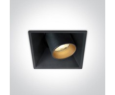 11W LED įleidžiamas pakreipiamas šviestuvas, juodas, 3000K, 51111C/B/W