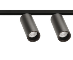 11W dvigubas šviestuvas į magnetines sistemas FIT 35 48V SHORT, 3000K, juodas