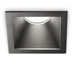 Ideal Lux 11W LED įleidžiamas šviestuvas GAME, juodas, 3000K, 327761