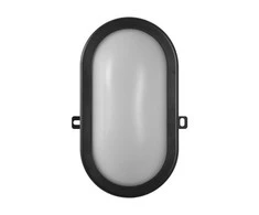 11W LED lauko plafonas BULKHEAD, juodas, 4000K, IP54