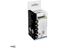 Bemko 11W LED lemputė, E27, 4000K, 220°, su šviesos jutikliu