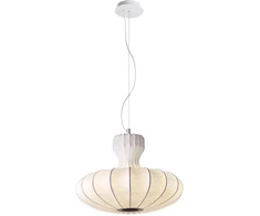 11W LED pakabinamas šviestuvas BOLA, E27, baltas, 400mm, komplektuojamas su 5W E27 LED lempute, 4334400