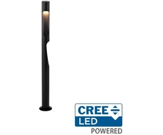 11W LED pastatomas lauko šviestuvas, juodas, 3000K, IP65, CREE LED chip