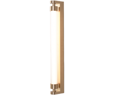 11W LED sieninis šviestuvas LINEO, aukso sp., 2700/3000K, dimeriuojamas, IP44, A4008070ODP