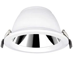 Ledvance 12/15/18W LED įleidžiamas šviestuvas COMFORT, baltas, 3000/4000K, 55°, IP44, UGR19