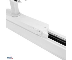 Bemko 12-40W LED akcentinis šviestuvas į 3 fazių bėgelį VASKO, baltas, 4000K