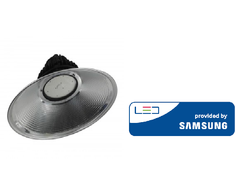 LED šviestuvo aliuminio reflektorius, 120°