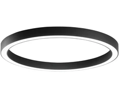 120W LED lubinis šviestuvas DEMOS, juodas, CCT